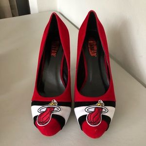 Herstar Miami Heat Platform Heels  Red Hot
